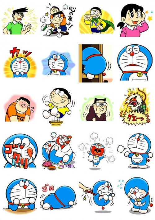 �������� Doraemon Many Emotions No.8
