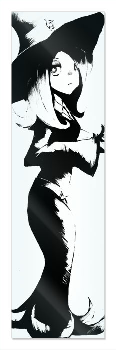 ���������� ������� �������� Little Witch Academia Sucy Manbavaran Monochrome �� ����� � ����� �������� ��������� / Little Witch Academia