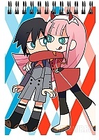    A6 Darling in the FranXX - Hiro  Zero Two