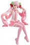  SAV Vocaloid Noodle Stopper Figure Sakura Miku Wink Ver.