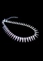 �������� Metal Bullet Punk Necklace