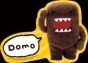 Sticker: Domo-Kun - Domo 3D Salute