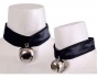 Cat Collar (Black) - Silver Bell