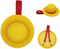  One Piece Luffy straw hat backpack bag