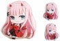  Darling in the Franxx Anime ZERO TWO CODE:002 Plush Pillow