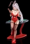������� 1/6 scaled pre-painted figure of The Demon Sword Master of Excalibur Academy Riselia Ray Crystalia wearing crimson bunny costume with Nip Slip Gimmick System Pack