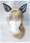 ���� Sweet Kawaii Clip on Cat Ears - Checkered