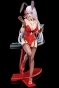 ������� 1/6 scaled pre-painted figure of The Demon Sword Master of Excalibur Academy Riselia Ray Crystalia wearing crimson bunny costume with Nip Slip Gimmick System Pack