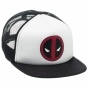  Cap: Deadpool - Emblem White Trucker