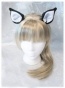 ���� Sweet Kawaii Clip on Cat Ears - Black/White