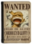    One Piece - Luffy Wanted Poster