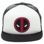  Cap: Deadpool - Emblem White Trucker