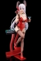 ������� 1/6 scaled pre-painted figure of The Demon Sword Master of Excalibur Academy Riselia Ray Crystalia wearing crimson bunny costume with Nip Slip Gimmick System Pack