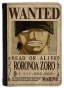    One Piece - Roronoa Zoro Wanted Poster
