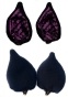 ���� Sweet Kawaii Clip on Cat Ears - Purple Stripe - LIMITED