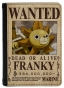    One Piece - Franky Wanted Poster