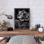     - Black & White Flowers