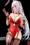 ������� 1/6 scaled pre-painted figure of The Demon Sword Master of Excalibur Academy Riselia Ray Crystalia wearing crimson bunny costume with Nip Slip Gimmick System Pack