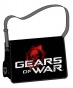 Gears of War: Tonal Skull Style Messenger Bag