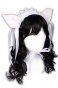  Hime Sweet Kitty Lolita Headpiece (pink/white)