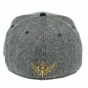  Cap: Zelda - Skyward Sword Metal Triforce Gray Flatbill