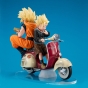 ������� Desktop Real McCoy EX Dragon Ball Z Super Saiyan Son Goku & Super Saiyan Son Gohan & Bike