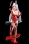 ������� 1/6 scaled pre-painted figure of The Demon Sword Master of Excalibur Academy Riselia Ray Crystalia wearing crimson bunny costume with Nip Slip Gimmick System Pack