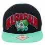  Cap: Pokemon - Bulbasaur Black Snapback