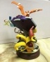 ������� Pokemon Pocket Monsters Pikachu with Charizard and Game Devices Statue
