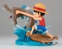  One Piece World Collectable Figure Monkey D. Luffy vs Local Sea Monster