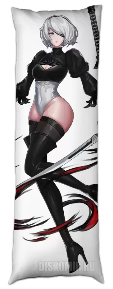 Дакимакура обнимашка с подушкой NieR: Automata - YoRHa No.2 Type B. Купить в интернет магазине Diskomir.ru