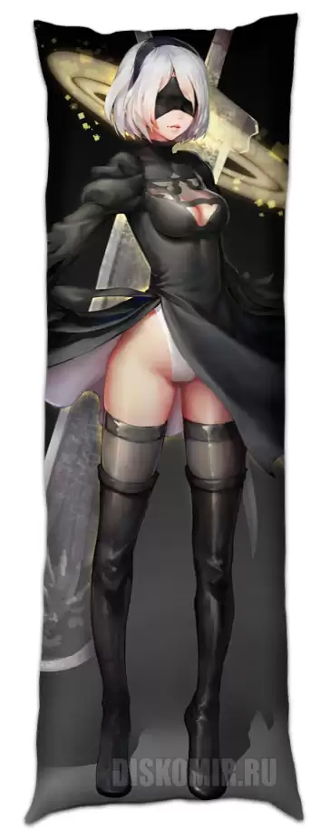 Дакимакура обнимашка с подушкой NieR: Automata - YoRHa No.9 Type B. Купить в интернет магазине Diskomir.ru