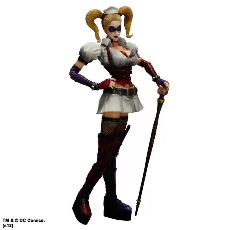 Batman Arkham Asylum Harley Quinn Play Arts Kai Action Figure