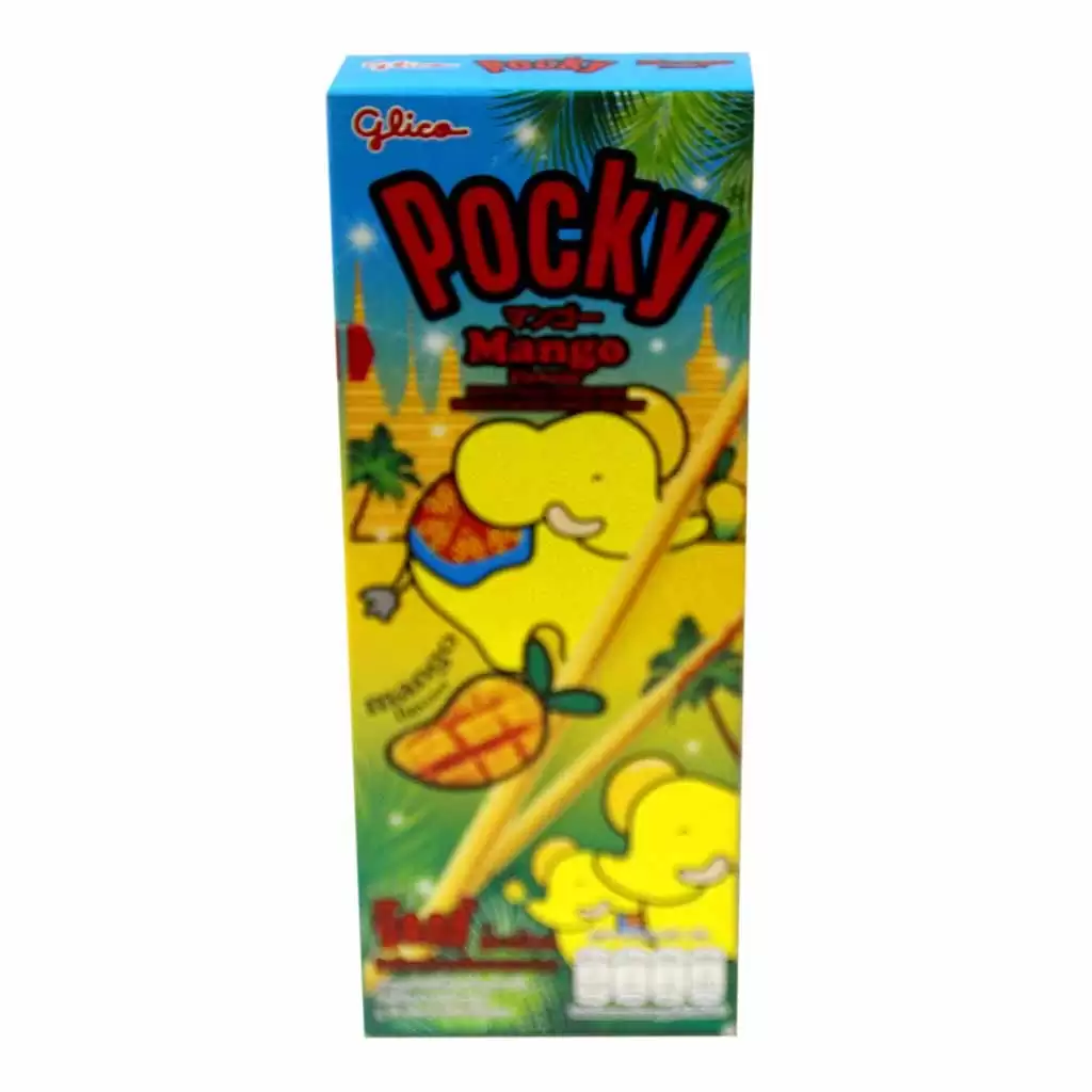 Соломка POCKY в шоколадной глазури со вкусом манго, 25гр, Тайвань - купить  недорого