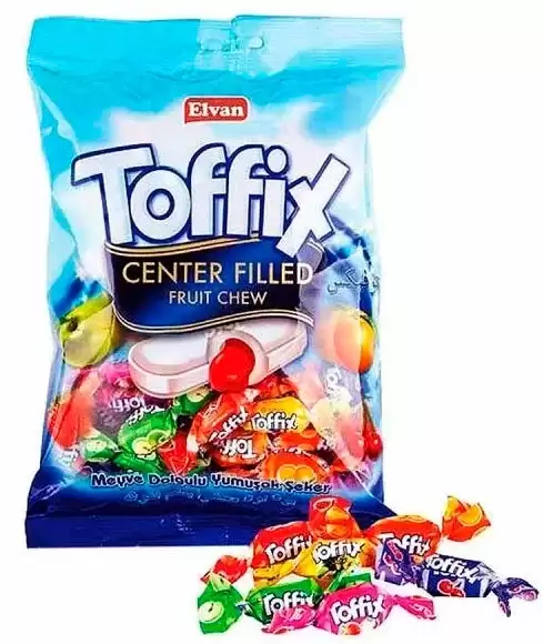 Жевательные конфеты Toffix Микс 90 гр - купить недорого