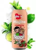 Напиток Love is…со вкусом Мохито со вкусом малины 450мл